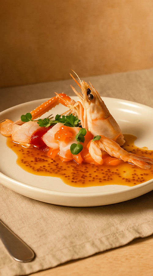 rollo de sushi rellenado