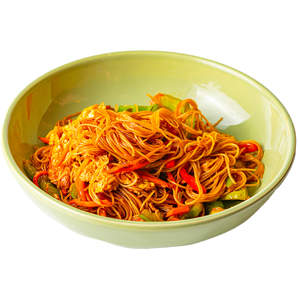 FIDEO FRITO CON VERDURA